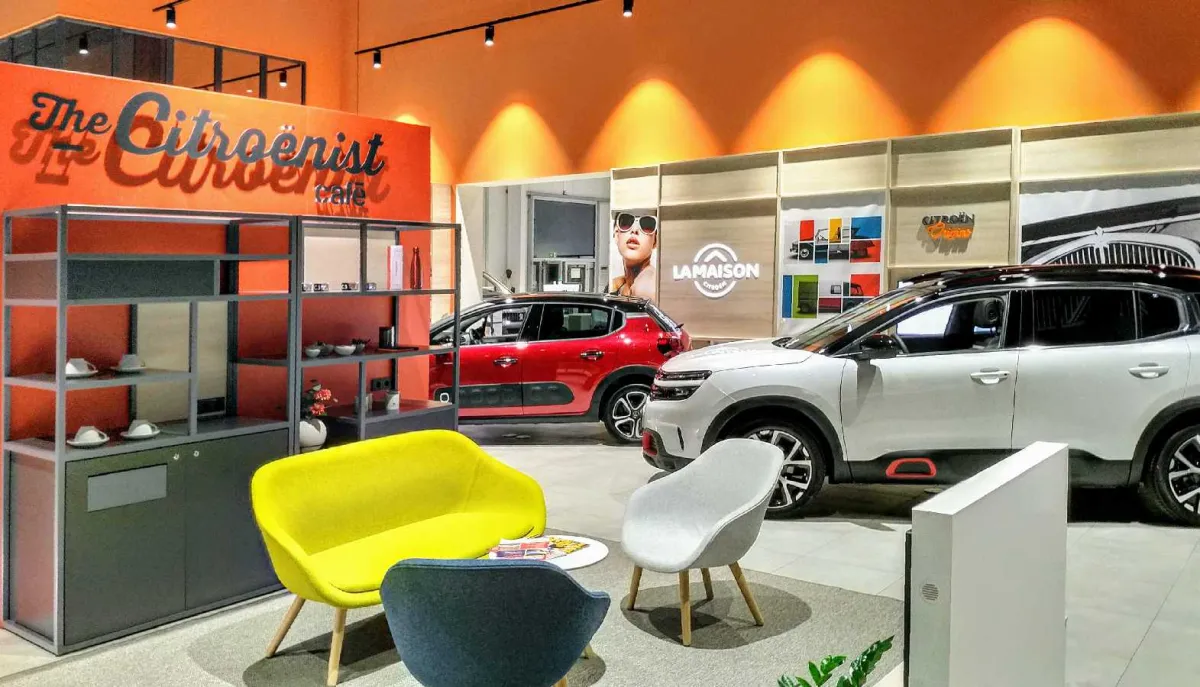'La Maison Citroën' - das erste deutsche Autohaus im neuen Vertriebsdesign bei Klaus + Co in Lübeck