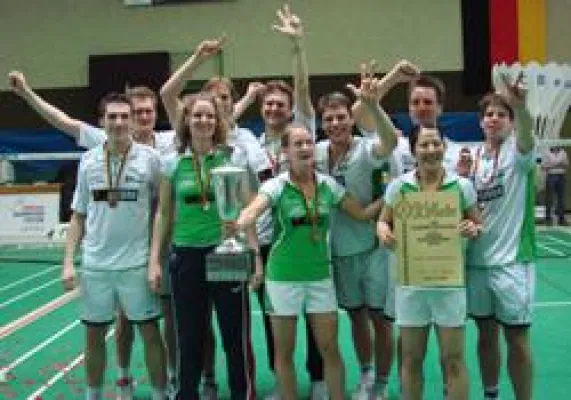 Bild: Titel-Hattrick für den 1. BC Saarbrücken-Bischmisheim