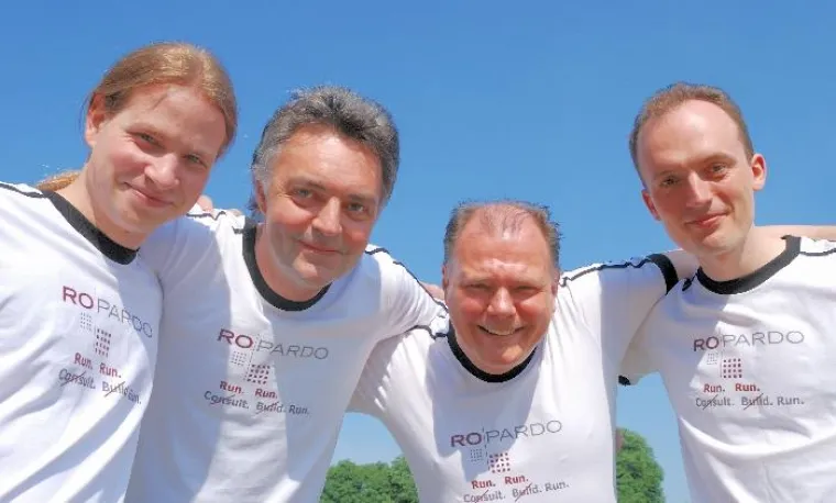 Ropardo bringt auch den Halbmarathon "ans Laufen" Bild: Ropardo bringt auch den Halbmarathon "ans Laufen"