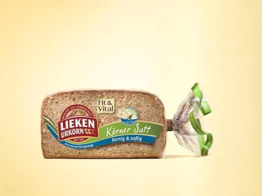 Ein Kraftpaket mit Körnern satt – das neue Brot von LIEKEN URKORN Bild: Ein Kraftpaket mit Körnern satt – das neue Brot von LIEKEN URKORN
