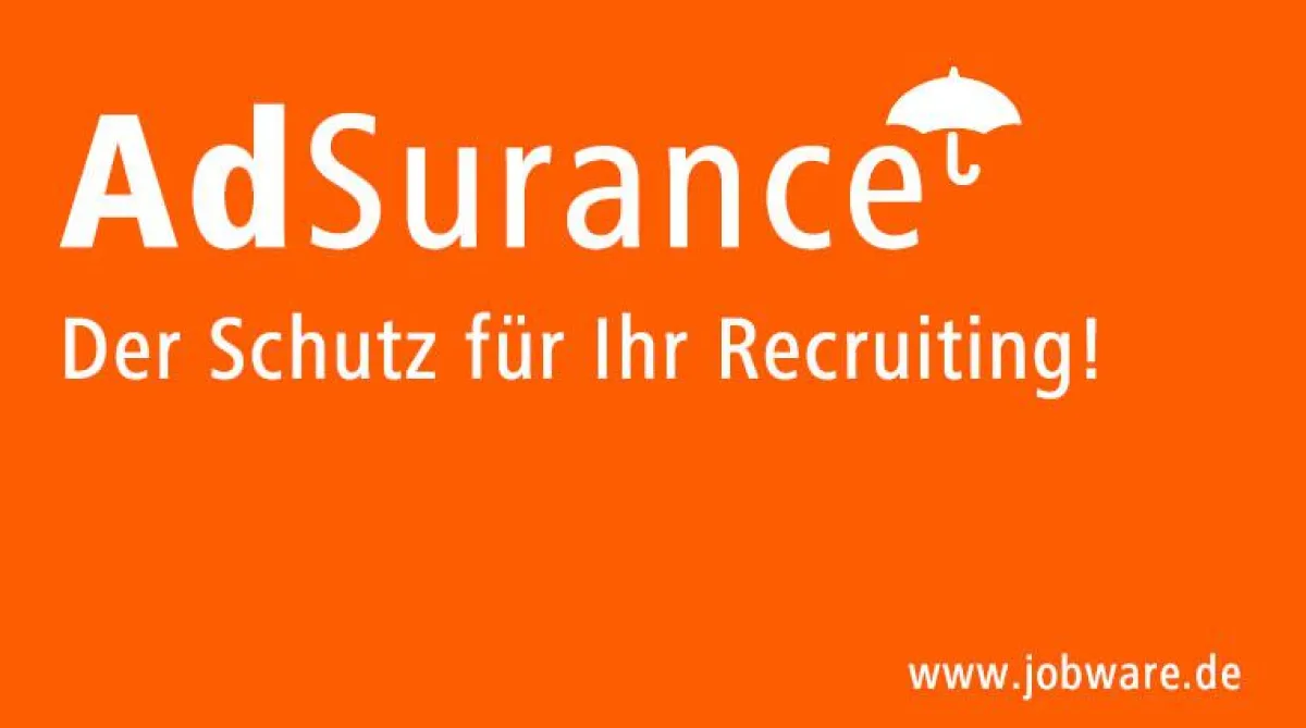 AdSurance ist Ihr Schutzschirm im Recruiting.