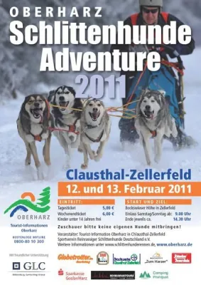 Bild: Oberharz Schlittenhunde Adventure 2011 - Bekanntgabe der Rennabläufe