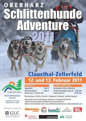 Bild: Oberharz Schlittenhunde Adventure 2011 - Bekanntgabe der Rennabläufe