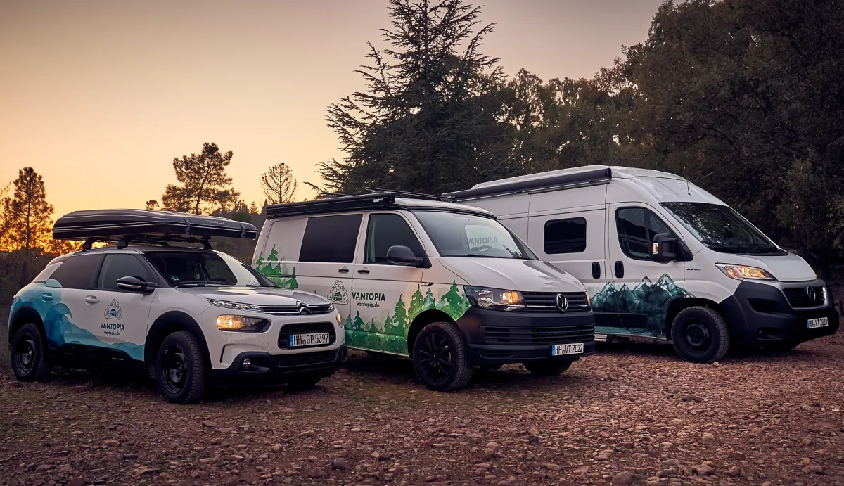 Individuell, easy und gemütlich - Das sind dir drei Modelle von VANTOPIA (© VANTOPIA)