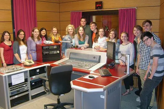 Bild: mephisto 97.6 wird international - Studenten der Ohio University zu Gast in Leipzig
