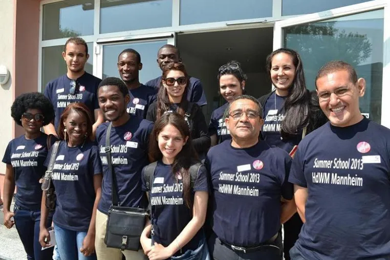 HdWM: Afrikanische Studenten zur Summer School in Mannheim Bild: HdWM: Afrikanische Studenten zur Summer School in Mannheim
