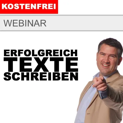 Bild: Kostenfreies Online-Seminar: So schreibt man erfolgreiche Texte für das Web