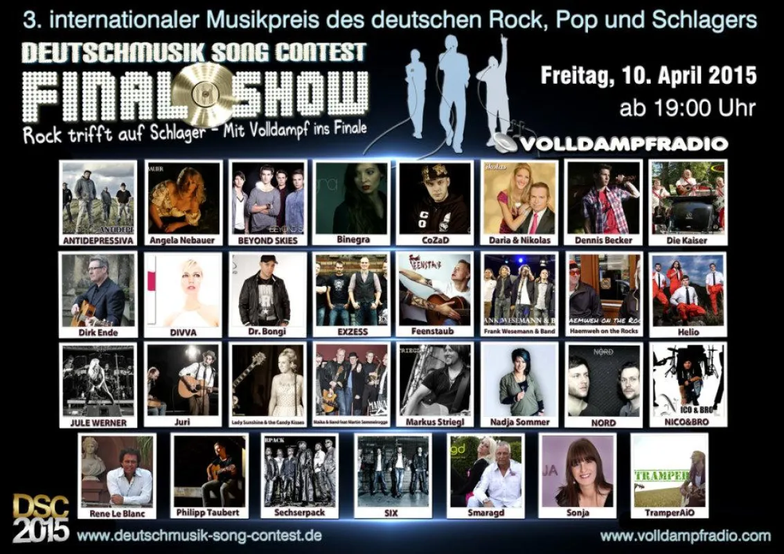 Deutschmusik-Song-Contest-Finale 2015