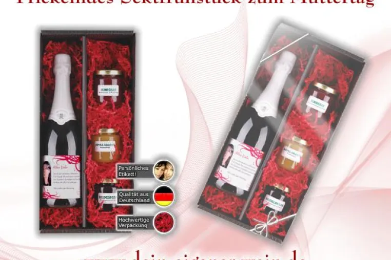 Sektfrühstück als Geschenkidee zum Muttertag Bild: Sektfrühstück als Geschenkidee zum Muttertag