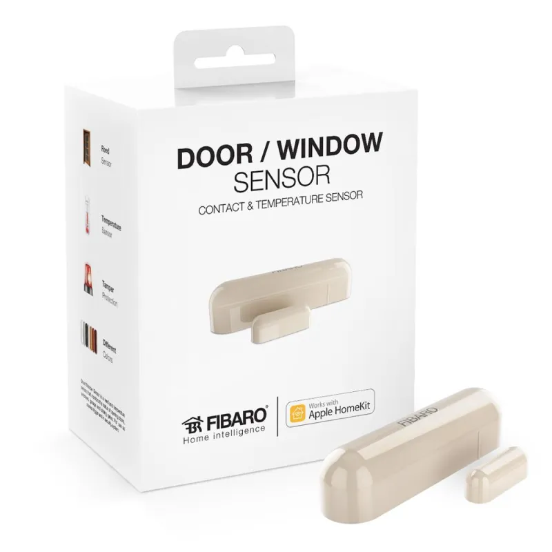 den Fibaro Tür-/Fenstersensor für HomeKit gibt es in 7 verschiedenen Farben