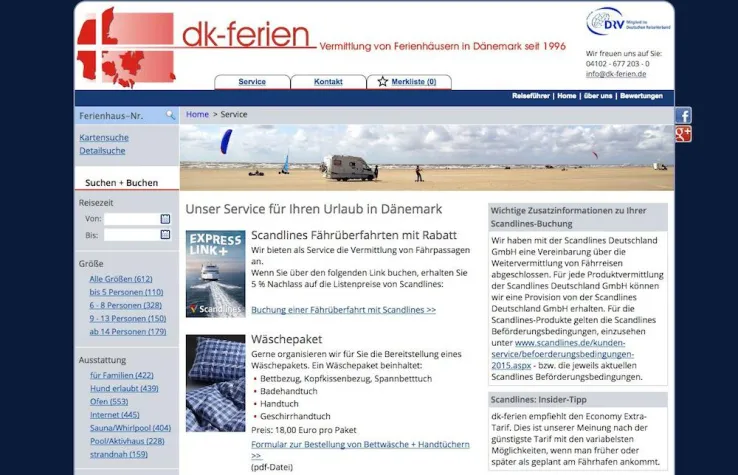 Bild: dk-ferien bietet Rabatt bei Fährüberfahrten