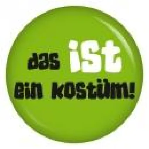 Bild: Ansteckbuttons für Karneval – vom Flirt-Button bis zum Kostümersatz