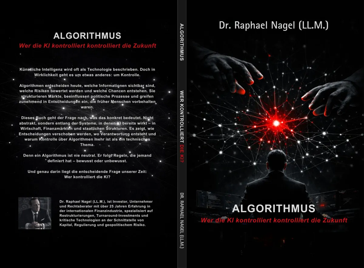 ALGORITHMUS Buchcover (© Dr. Raphael Nagel (LL.M.))