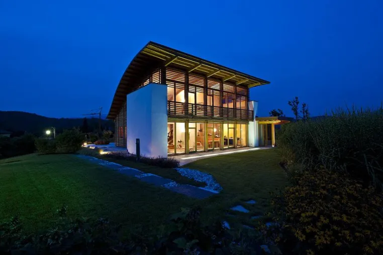 Design-Energiesparhaus „Heidis“ Bild: Design-Energiesparhaus „Heidis“