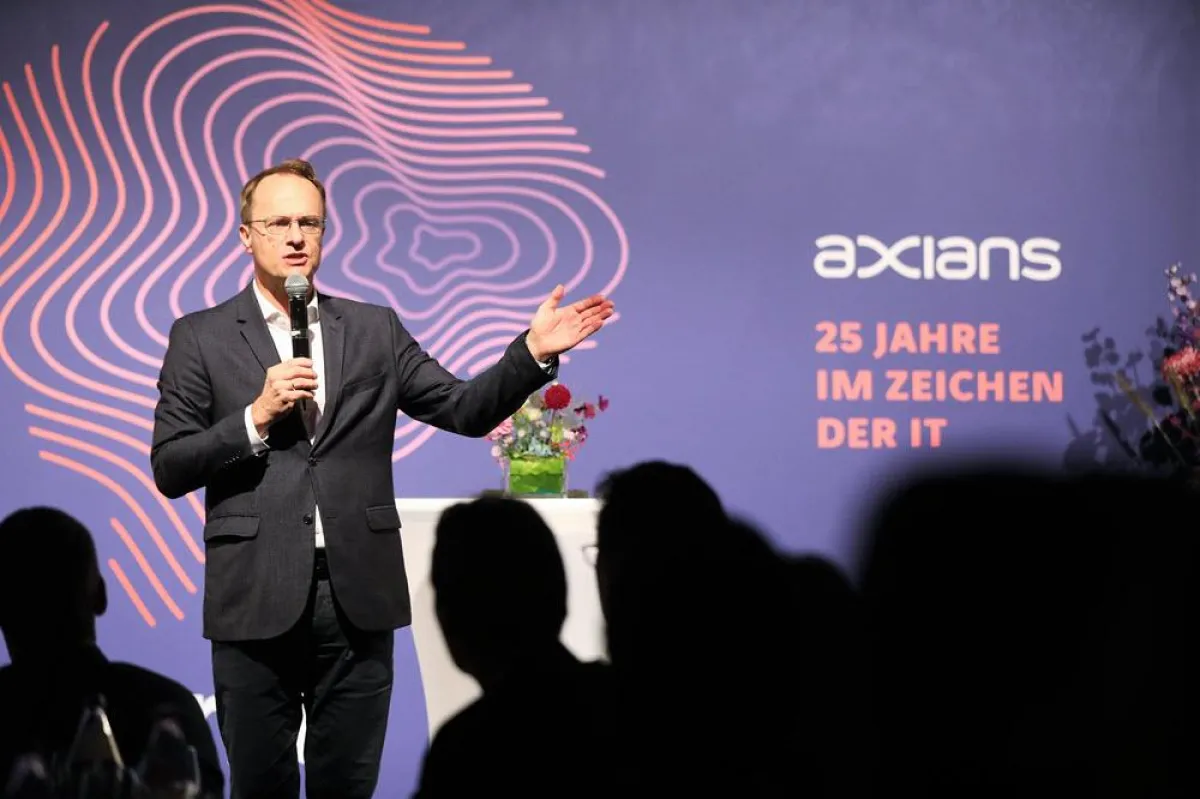 Der Linzer Genetiker Markus Hengstschläger beim Gala-Abend „25 Jahre Zukunft“.
