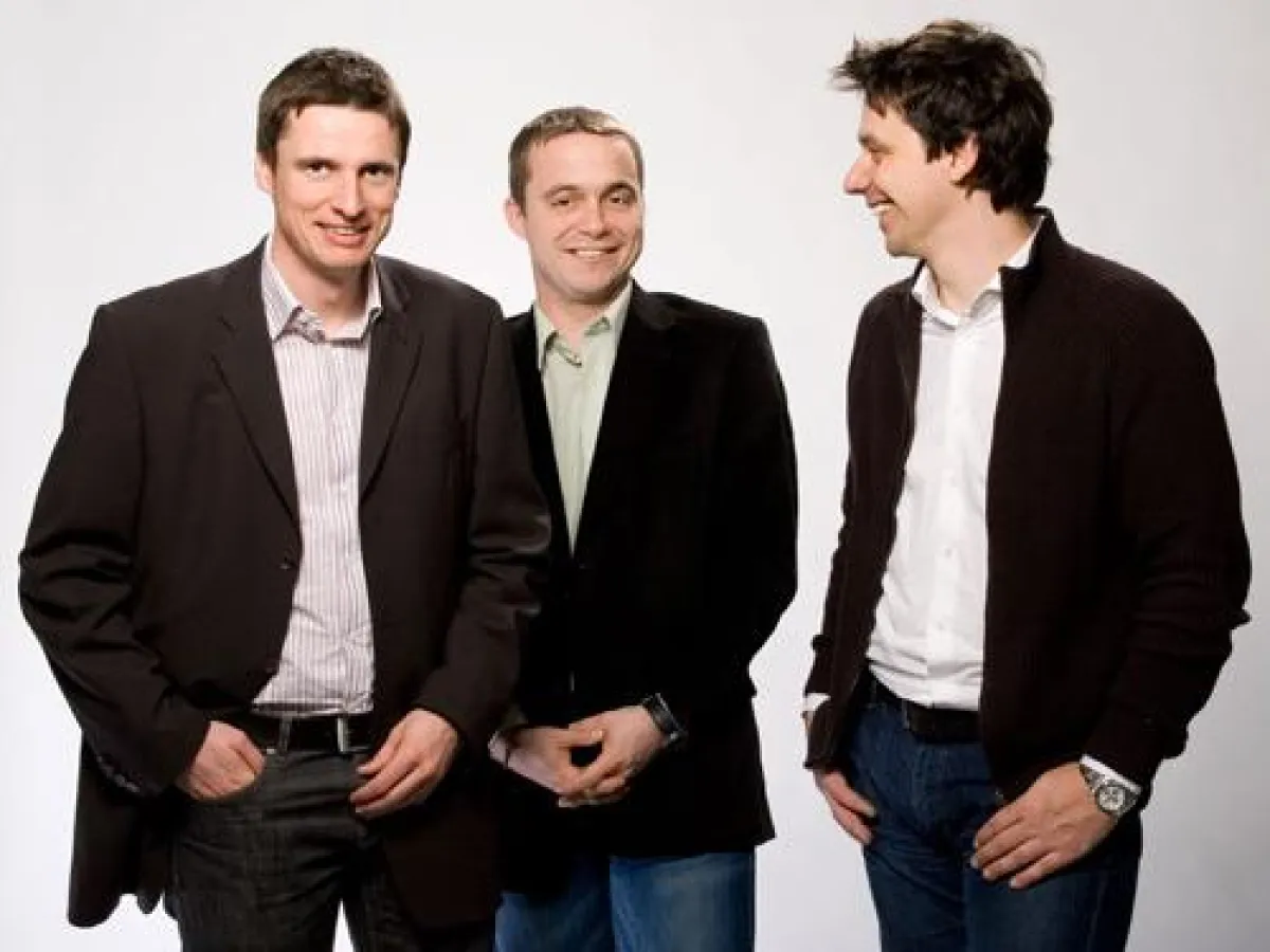 Haben gut lachen: Die ecomplexx-Geschäftsführer Helmut Nachbauer, Klaus Oberlehner und Christoph Mause (v.l.).