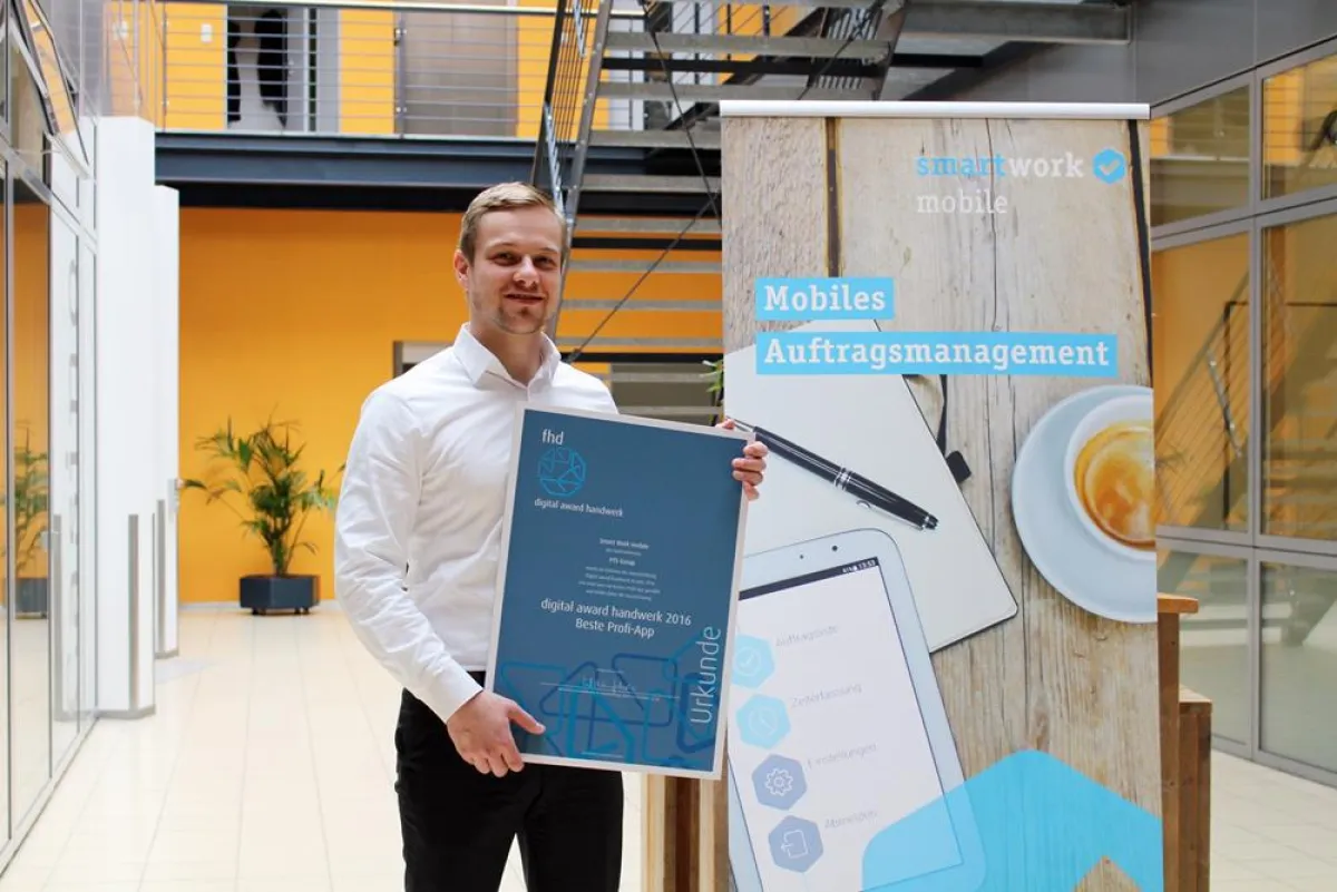 PTSGroup gewinnt den digital award handwerk