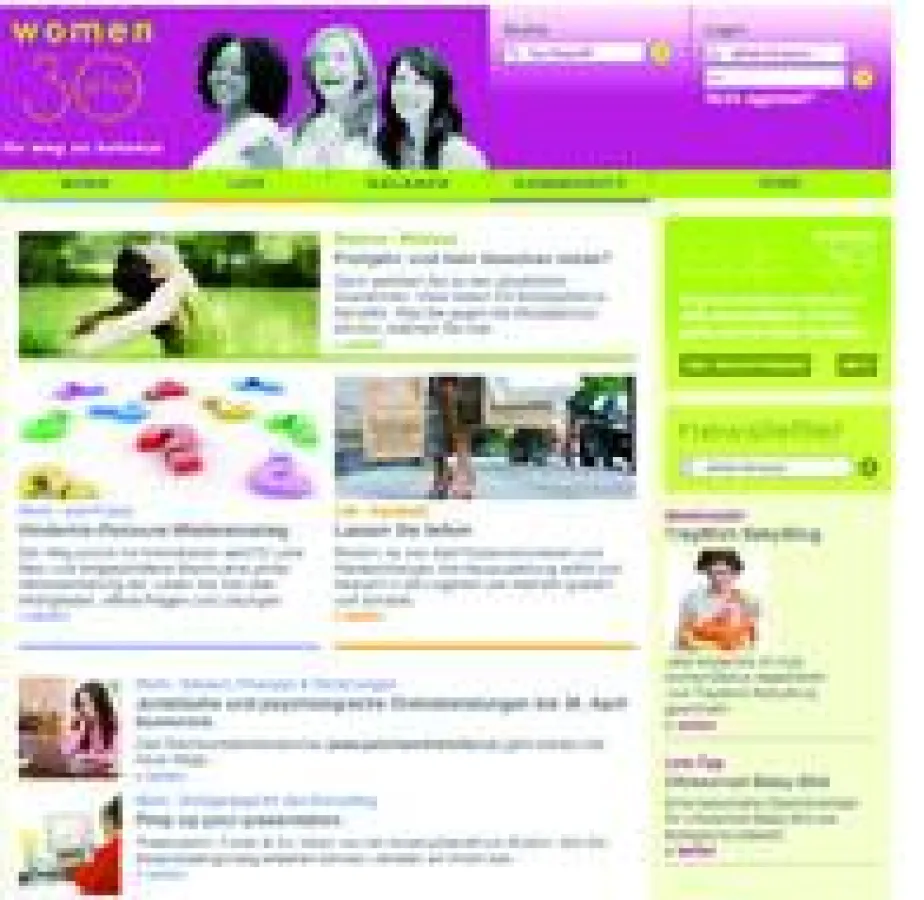 Work-Life-Balance Portal women30plus