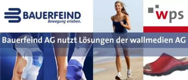 Bild: E-Procurement: Bauerfeind AG entscheidet sich für wallmedien-Lösung