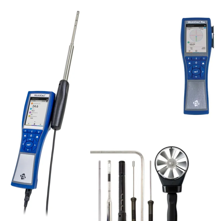 Multifunktions-Klimamessgerät VelociCalc 9600, 9630 und VelociCalc Pro 9650