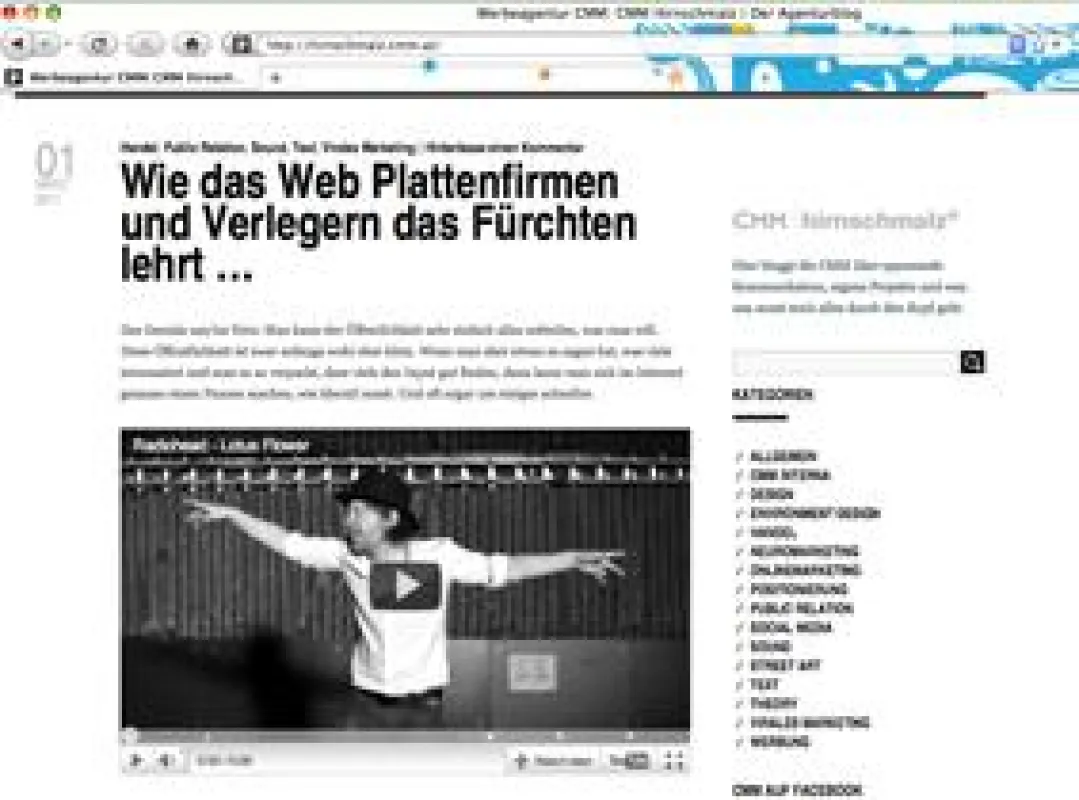 Marketing und Kommunikation sind die Themen des CMM-Blogs.