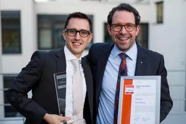 Bild: DataVard gewinnt Innovationspreis-IT 2014 in der Kategorie Big Data