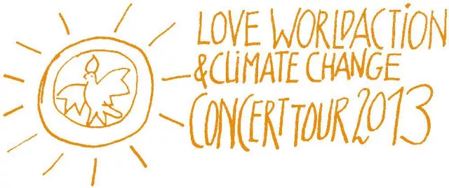 Bild: Kunstvolles Video präsentiert Michel Montecrossa's 'Love World Action & Climate Change Concert Tour 2013'