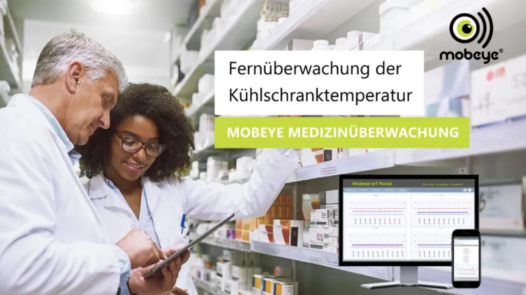 Fernüberwachung der Temperaturen von Kühlschränken für Impfstoffe Bild: Fernüberwachung der Temperaturen von Kühlschränken für Impfstoffe