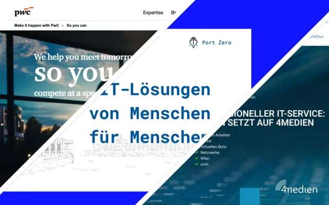 Bild: Bedeutender Ausbau von B2B2X: PwC Solutions GmbH, Deutschland, 4medien und Port Zero setzen auf fonlos neo