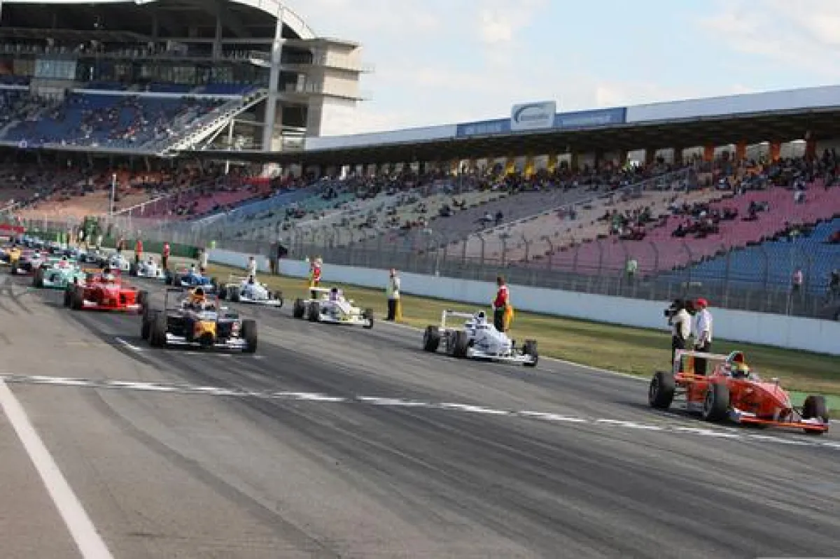 Der Start in Hockenheim.