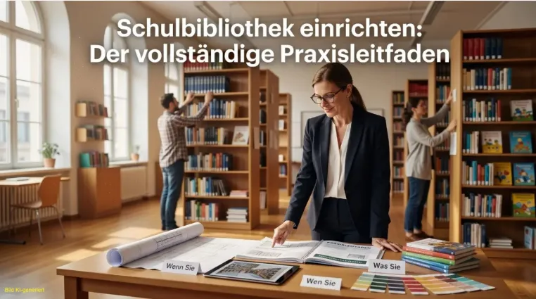 Schulbibliothek einrichten - ein Praxisleitfaden Bild: Schulbibliothek einrichten - ein Praxisleitfaden