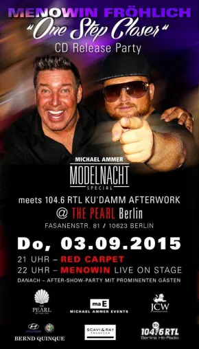 Big Brothers: Menowin Fröhlich und Michael Ammer im 'The Pearl', Berlin Bild: Big Brothers: Menowin Fröhlich und Michael Ammer im 'The Pearl', Berlin