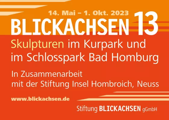 Die Künstlerliste der Blickachsen 13 Bild: Die Künstlerliste der Blickachsen 13