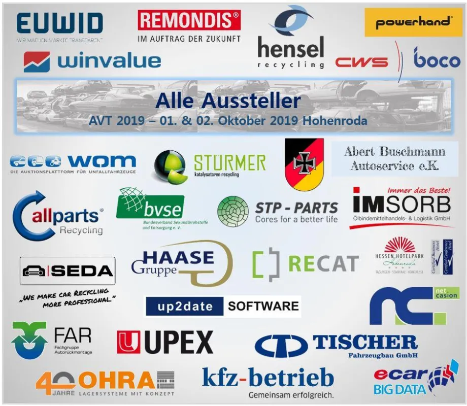 Die K.A.P.U.T.T. GmbH organisiert mit der FAR (BDSV) die Autoverwertertagung in Hohenroda.