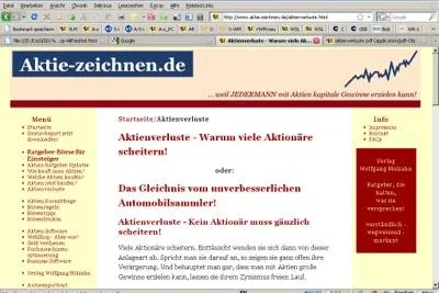 Das Gleichnis vom unverbesserlichen Aktionär Bild: Das Gleichnis vom unverbesserlichen Aktionär