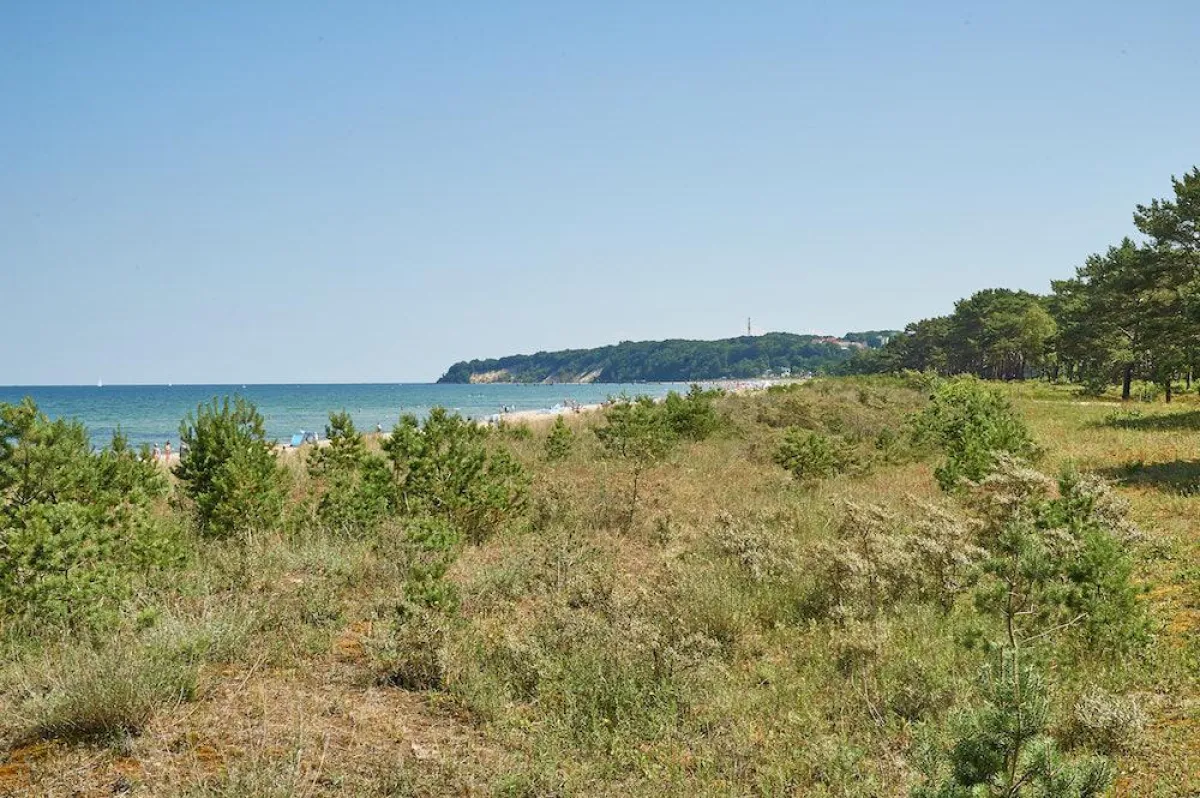Strand Ostseebad Baabe auf der Insel Rügen