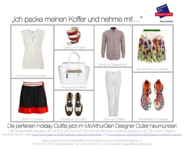 Bild: Holiday-Shopping im McArthurGlen Designer Outlet Neumünster