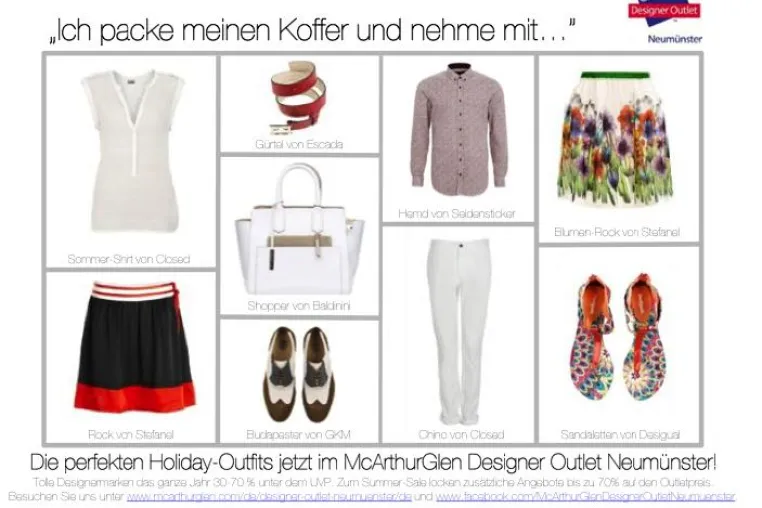 Holiday-Shopping im McArthurGlen Designer Outlet Neumünster Bild: Holiday-Shopping im McArthurGlen Designer Outlet Neumünster