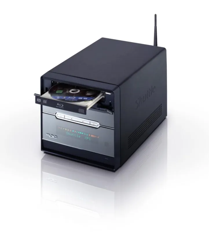 Shuttle präsentiert attraktiven Mini-PC mit Blu-ray-Wiedergabe