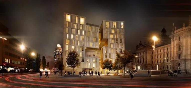 Bild: Spektakuläres Vorhaben: Unter dem Baumanagement der LeitWerk AG starten Abriss und Neubau des Hotels Königshof