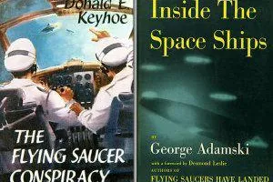 UFO-Mutterschiffe über der Welt, begonnen hat es mit dem Fliegende Untertassen-Mann George Adamski Bild: UFO-Mutterschiffe über der Welt, begonnen hat es mit dem Fliegende Untertassen-Mann George Adamski