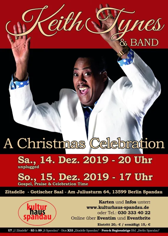 Keith Tynes Konzert Poster