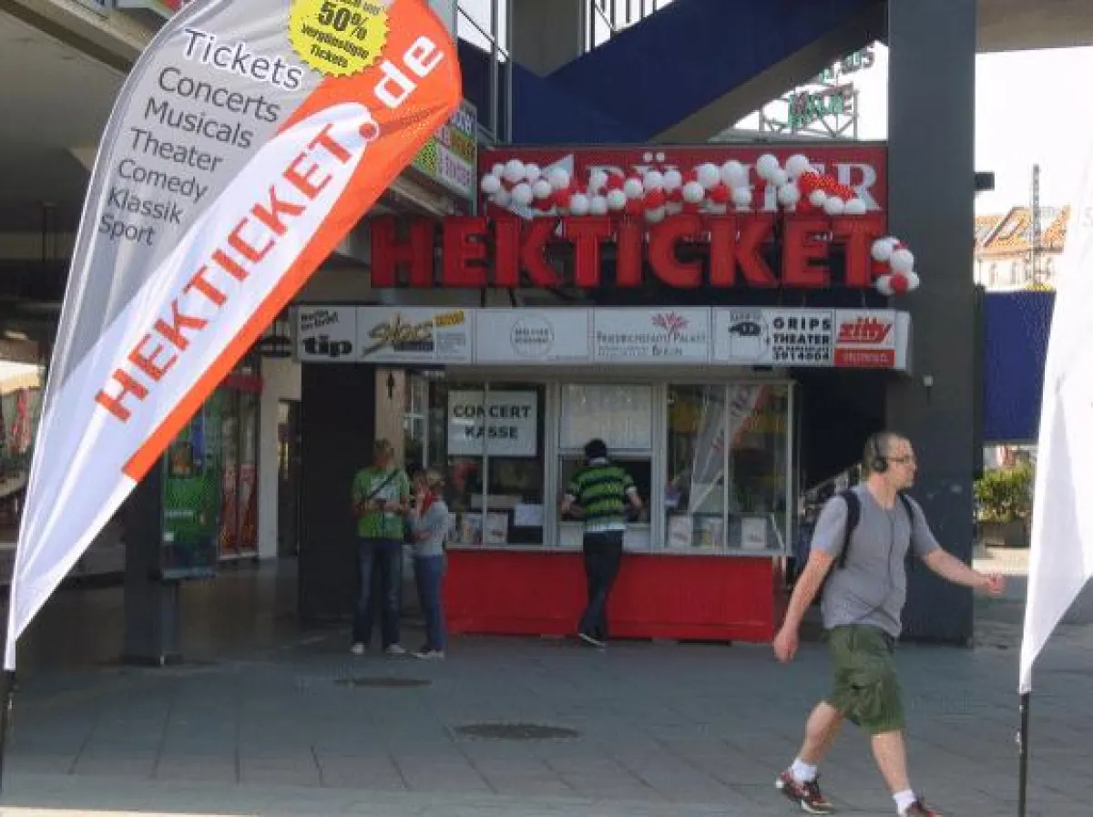 HEKTICKET Kiosk. K.Liebknechtstr.13