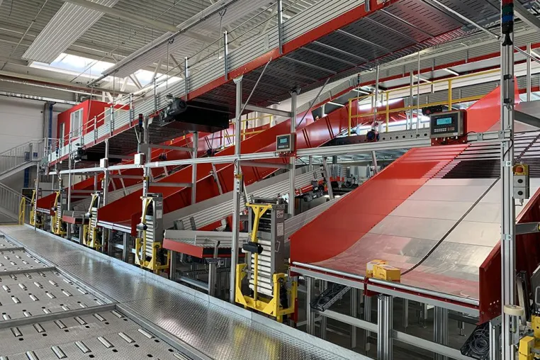 VanRiet liefert Sortiersystem für neuen DHL Express-Standort in Oberösterreich Bild: VanRiet liefert Sortiersystem für neuen DHL Express-Standort in Oberösterreich
