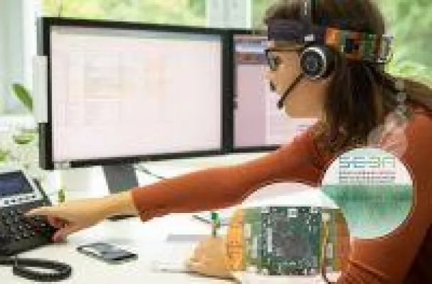 Bild: Fraunhofer IGD - Medica 2019: Ein Stirnband gegen Stress