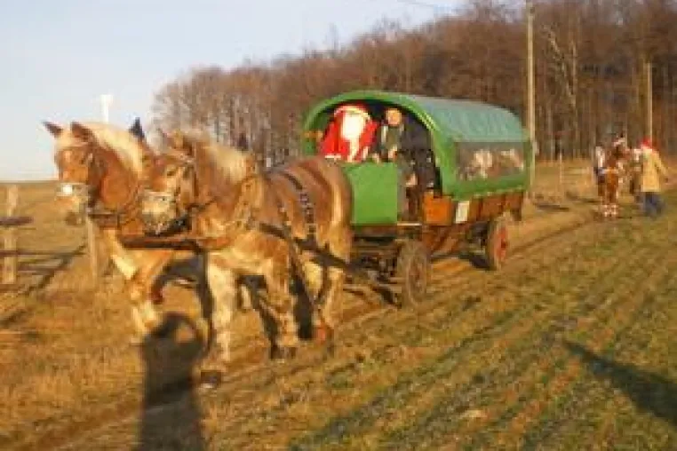 Verabschiedung des Weihnachtsmannes im Stracoland Bild: Verabschiedung des Weihnachtsmannes im Stracoland