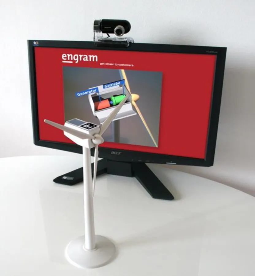Augmented Reality Anwendung am Beispiel eines Windrades
