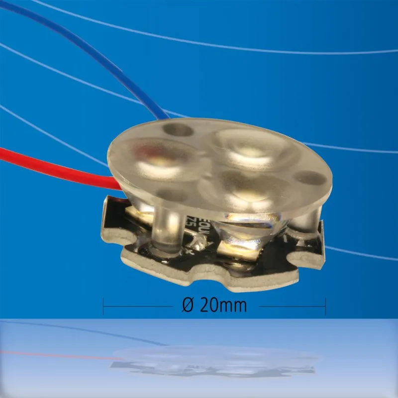 Geballte 300 lm auf nur 300mm² im Miniatur-High-Power LED-Spot