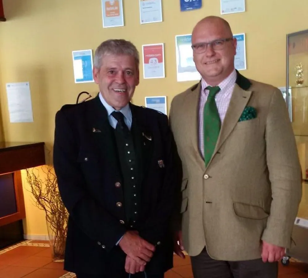 Anton Larcher und Jens Hennicke