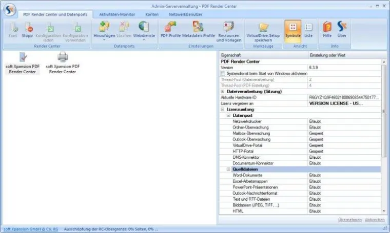 Bild: PDF Render Center 6 - neue Version der Unternehmenslösung für PDF-basierte DMS-Systeme